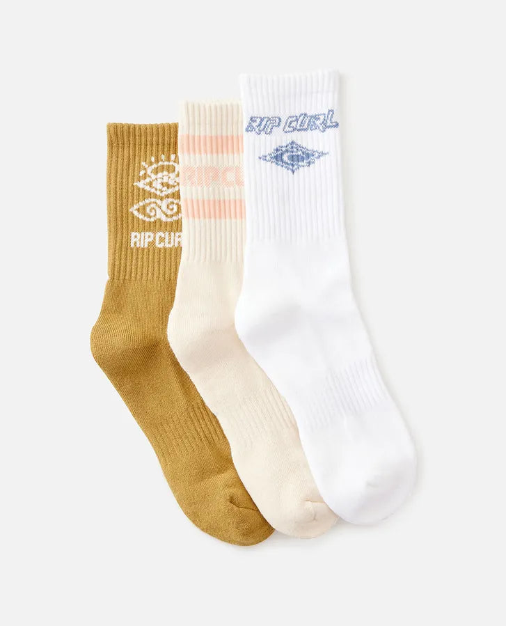 Rip Curl- Icons of Surf Sock - 3PK