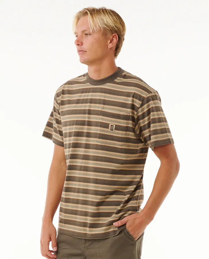 Rip Curl - Search Stripe Tee | Deep Rock