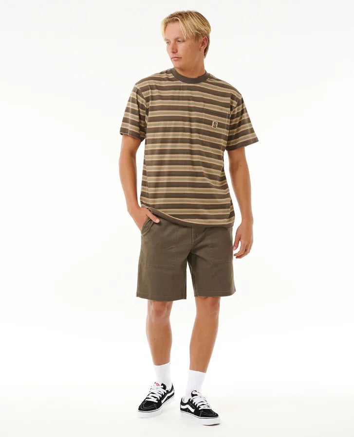 Rip Curl - Search Stripe Tee | Deep Rock