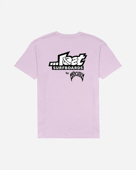 Lost - Surfboards By Mayhem Tee | Light Pink