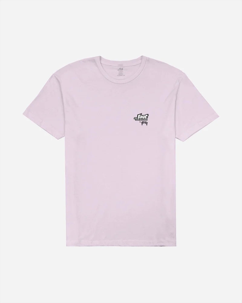 Lost - Surfboards By Mayhem Tee | Light Pink