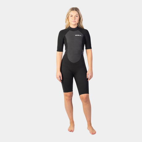 Gul - Ladies Response 3/2mm FL Shorty | Black/Black - Gul - Married to the Sea Surf Shop