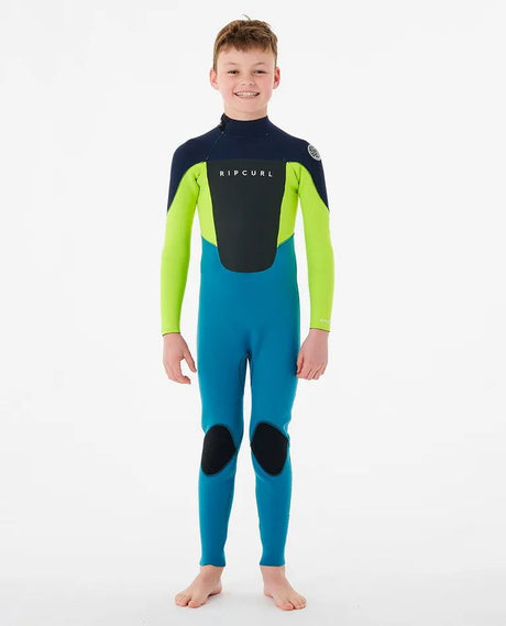 Rip Curl - Groms Omega 3/2 Back Zip Wetsuit | Lemon -  - Married to the Sea Surf Shop - 