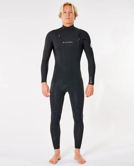 Rip Curl - Dawn Patrol 3/2 Chest Zip Wetsuit | Black -  - Married to the Sea Surf Shop - 