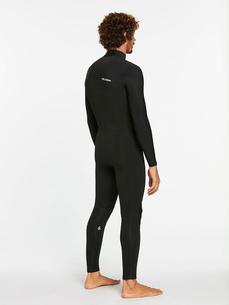 Volcom - Modulator 3/2mm Chest Zip Wetsuit | Black -  - Married to the Sea Surf Shop - 