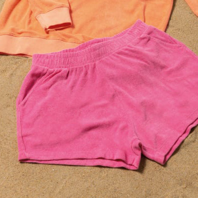 MTTS Terry Towel Shorts | Candy Rose