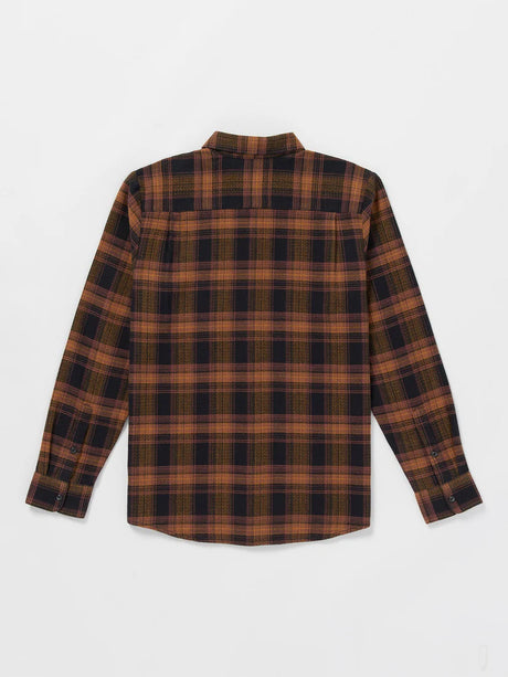 Volcom - Baystone Flannel Shirt | Black