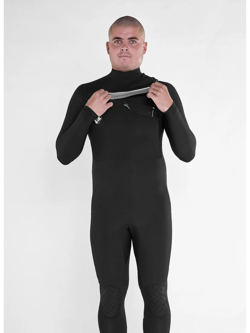 Volcom - Modulator 4/3mm Chest Zip AW24 Wetsuit | Black