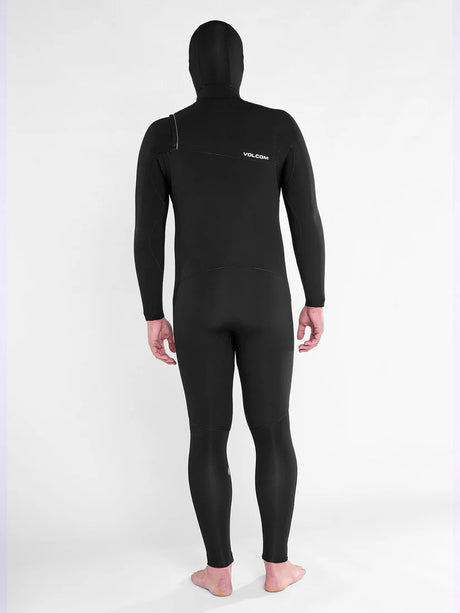 Volcom - Modulator 5/4/3 Hooded Chest Zip AW24 Wetsuit | Black