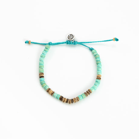 Anklet - COCO Bead Green - Pineapple Island - Pineapple Island - Married to the Sea Surf Shop