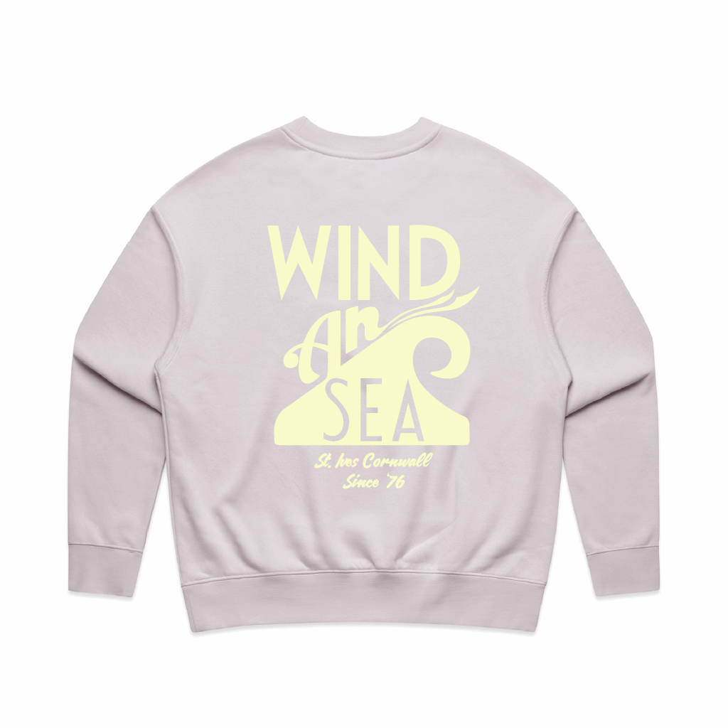 Windansea - Ladies Crew | Orchid Pink