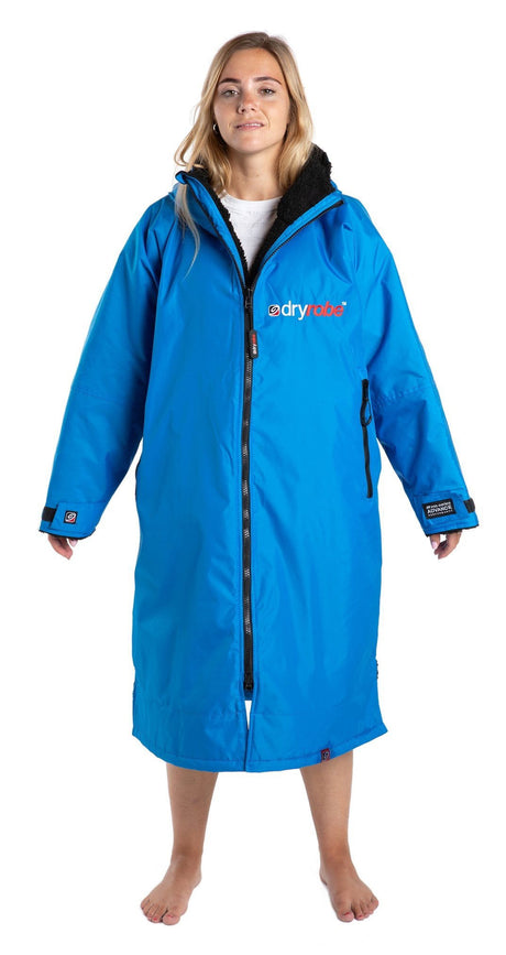 Dryrobe Advance - Cobalt Blue/Black | Long Sleeve -  - Married to the Sea Surf Shop - 