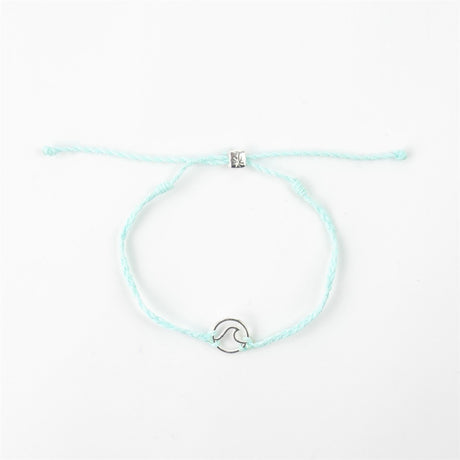 Bracelet - Wave Charm Aqua  - Pineapple Island - Pineapple Island - Married to the Sea Surf Shop