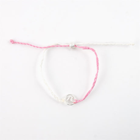 Bracelet - Wave Charm Fade Pink - Pineapple Island - Pineapple Island - Married to the Sea Surf Shop