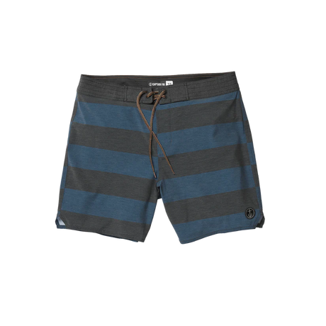 Captain Fin - Voyager Rings Boardshorts | Black -  - Married to the Sea Surf Shop - 