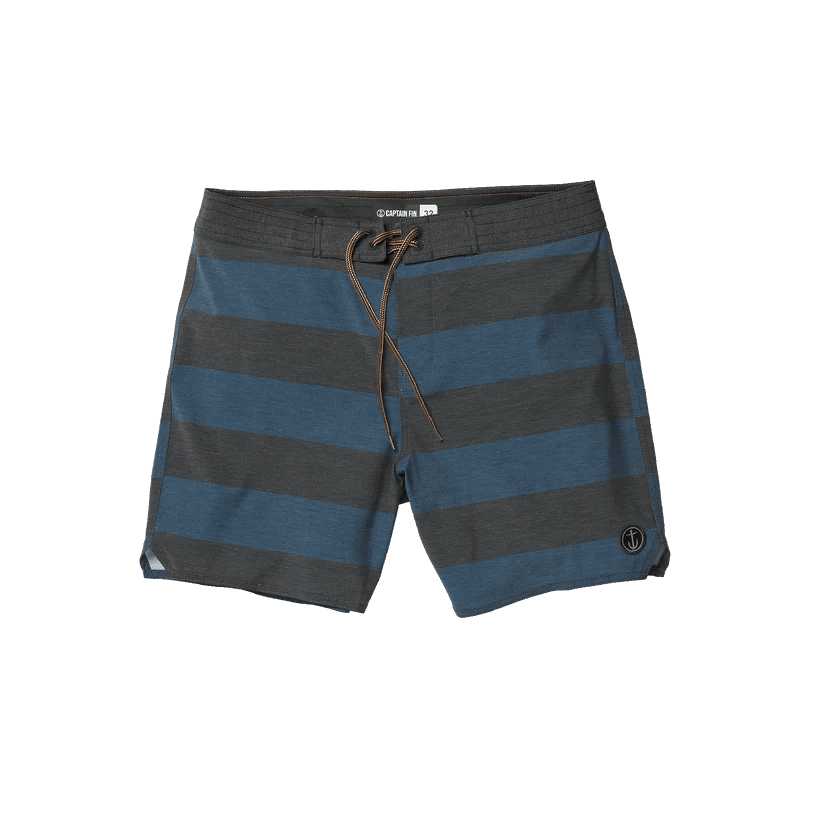 Captain Fin - Voyager Rings Boardshorts | Black -  - Married to the Sea Surf Shop - 