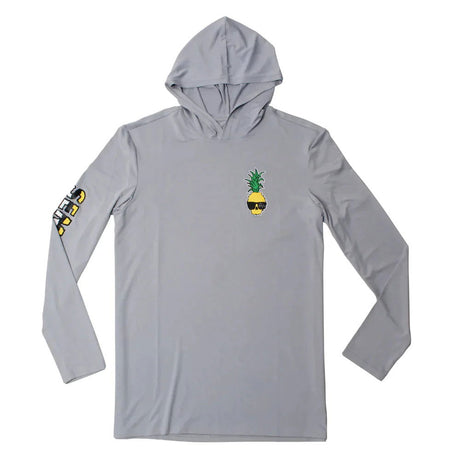 Catch Surf - Ben Gravy Hooded Long-Sleeve Surf Shirt | Grey -  - Married to the Sea Surf Shop - 