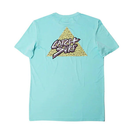 Catch Surf - Triangle Slash Short-Sleeve Surf Shirt | Turquoise -  - Married to the Sea Surf Shop - 