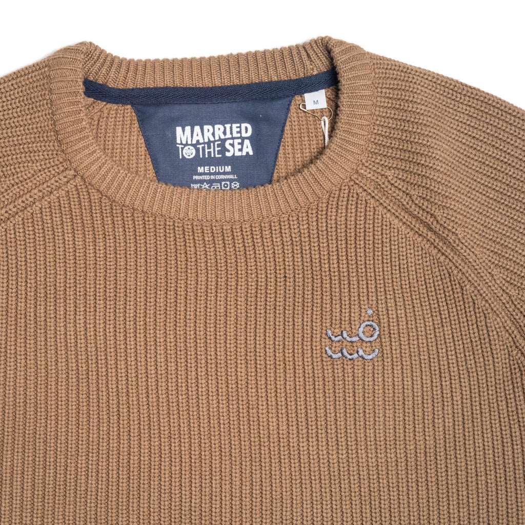 Setty Chunky Knit Sweatshirt | Toffee