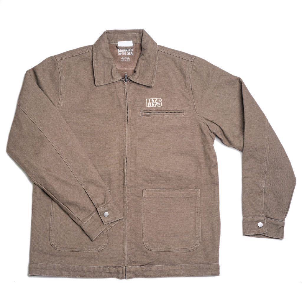 Setty Canvas Heavy Jacket | Walnut