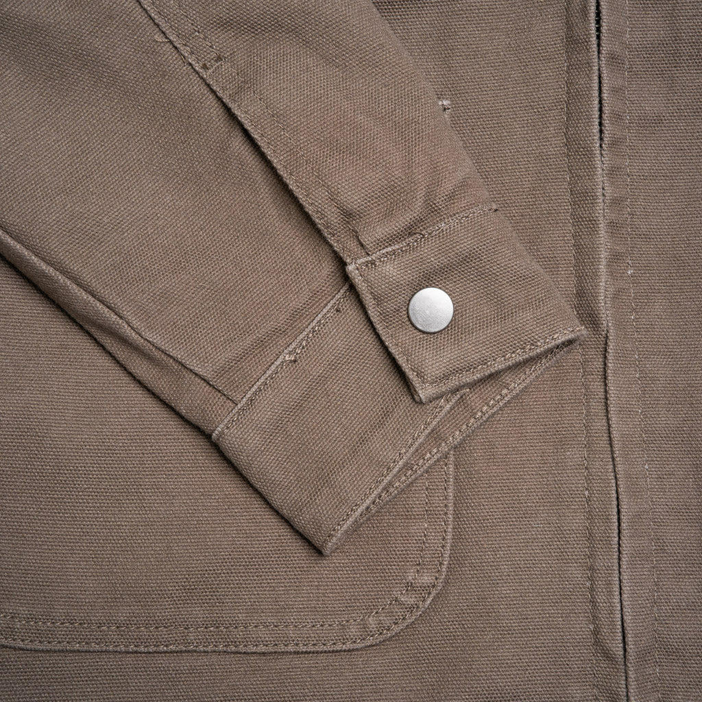 Setty Canvas Heavy Jacket | Walnut