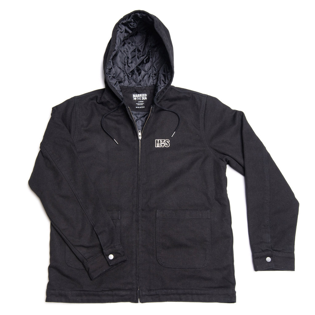 MTTS Canvas Hooded Jacket | Black