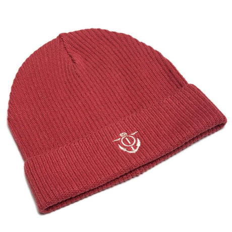 Anchor Fisherman Beanie - Red Earth