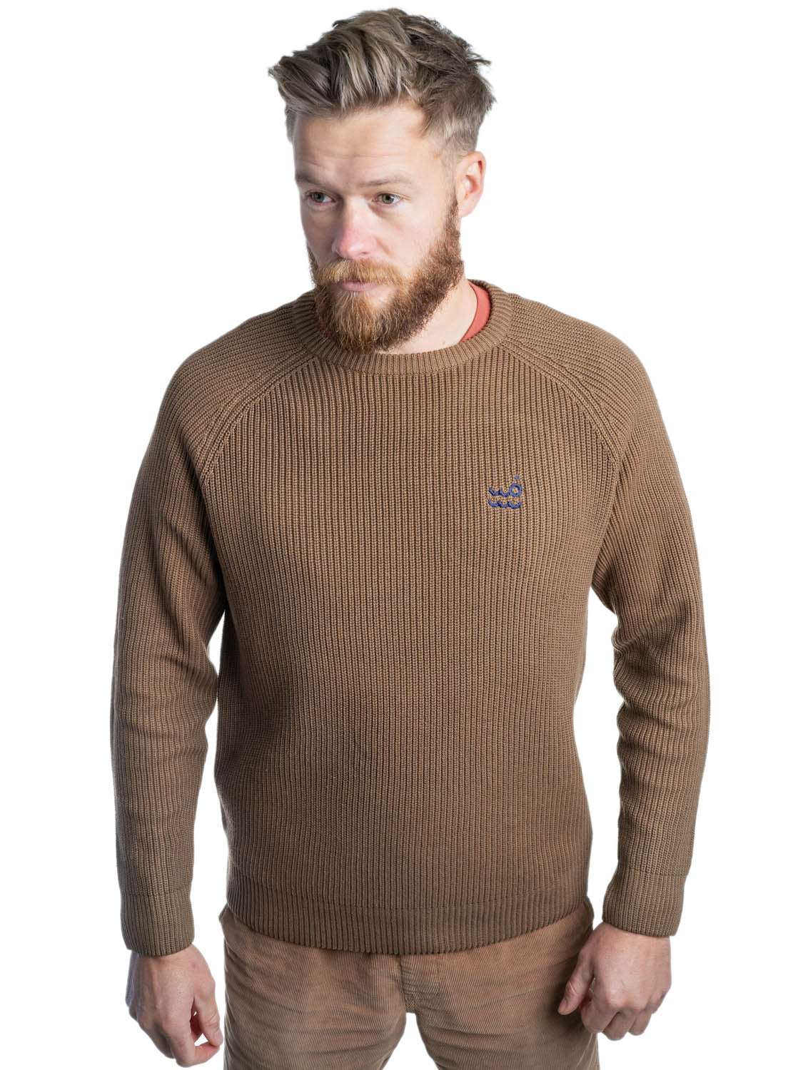 Setty Chunky Knit Sweatshirt | Toffee