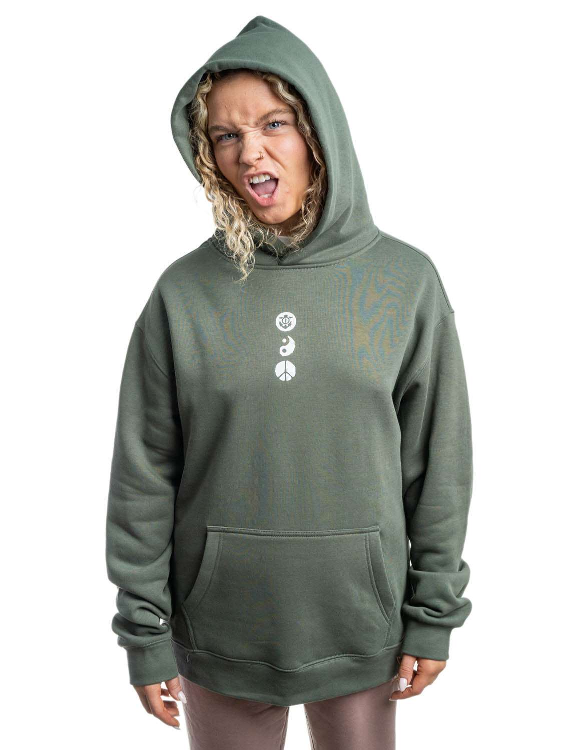 Karma Hoodie | Cypress Green