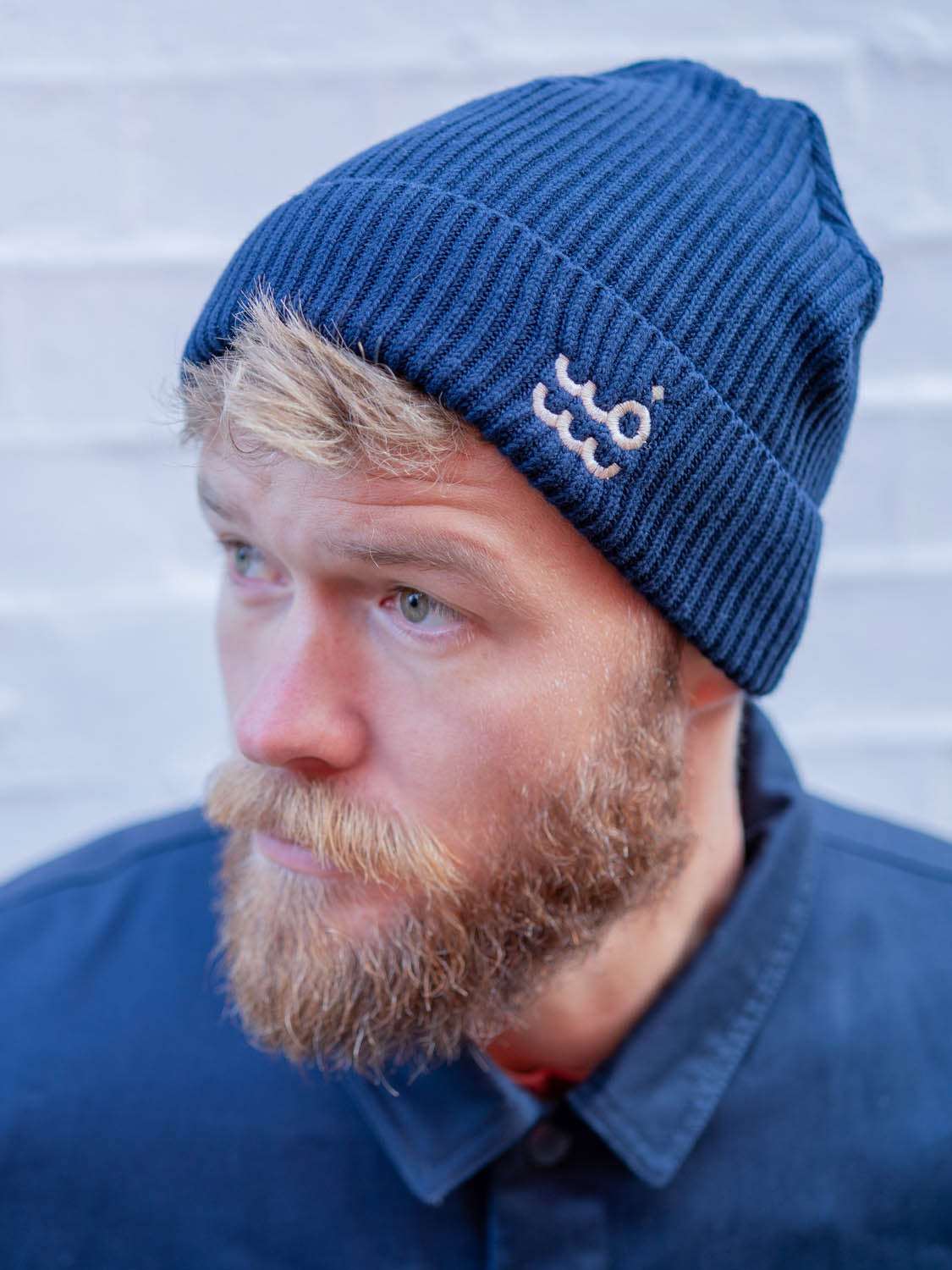 Setty Fisherman Beanie - Navy