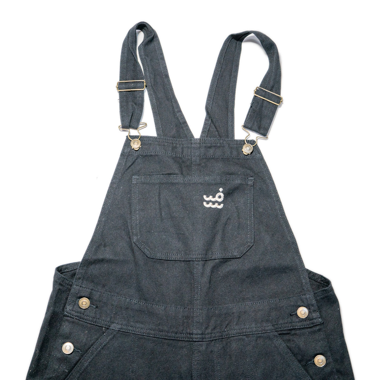 Setty Womens Dungarees | Black