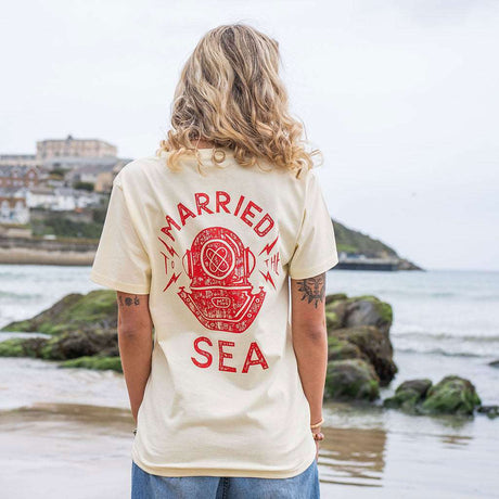 Diver T-Shirt | Butter -  - Married to the Sea Surf Shop - 