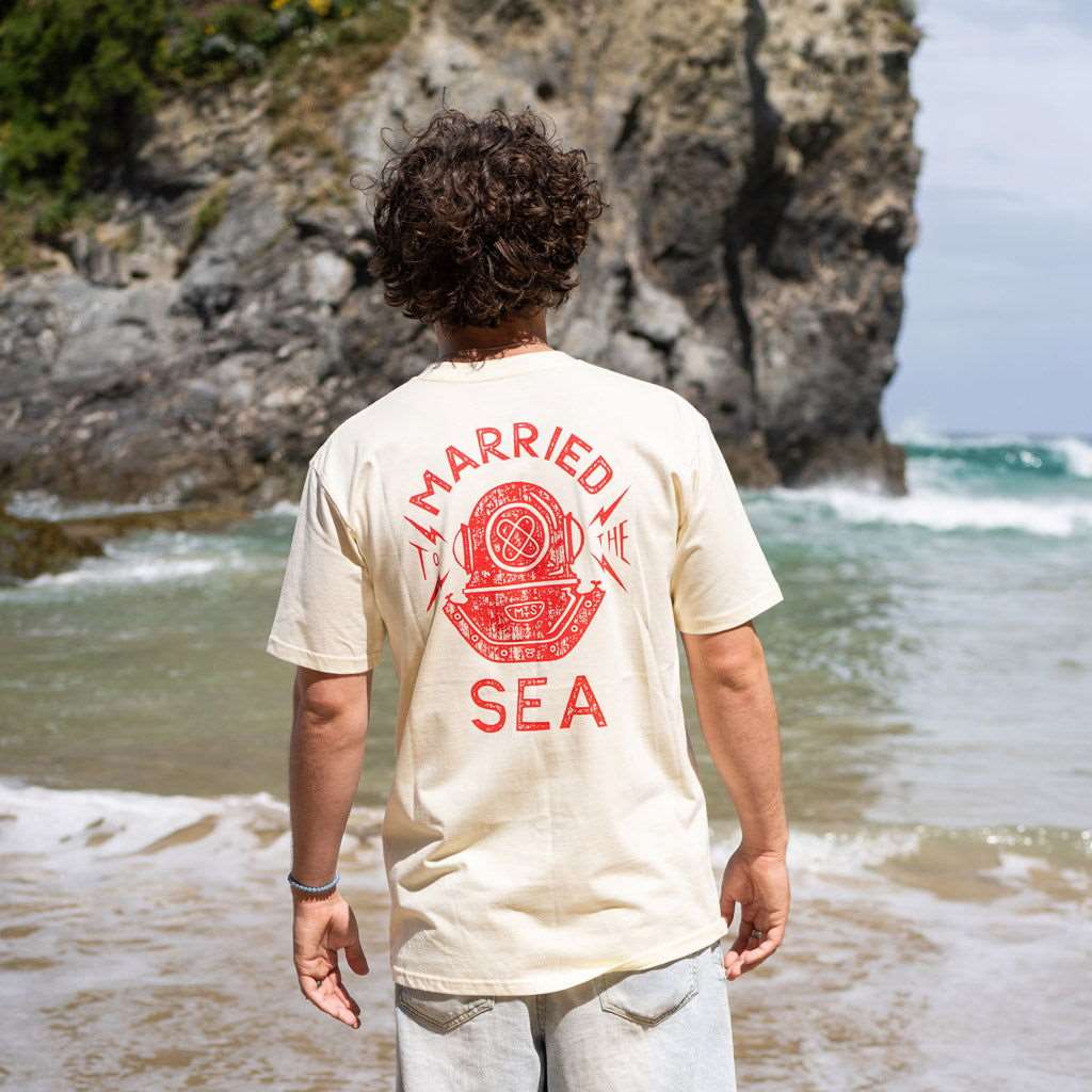 Diver T-Shirt | Butter -  - Married to the Sea Surf Shop - 