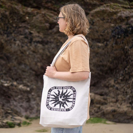 Ends of the Earth Tote Bag | Bone -  - Married to the Sea Surf Shop - 