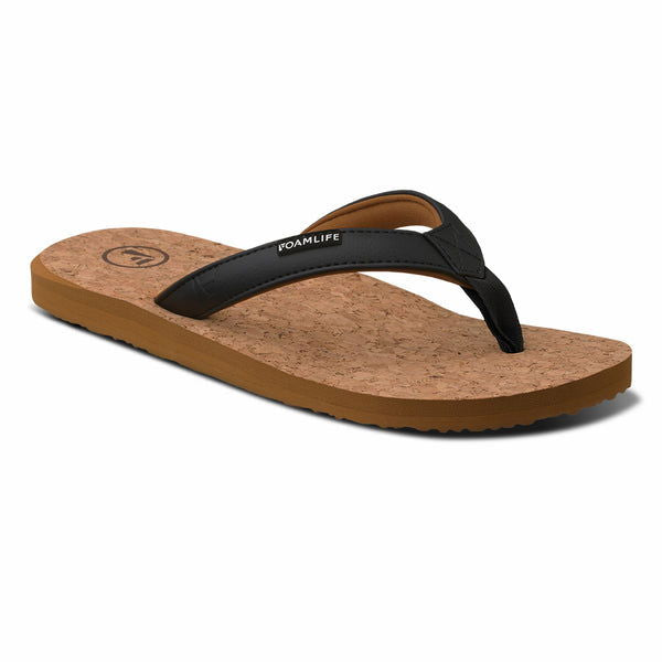 GOLDIE EARTH - WOMENS FLIP FLOPS - LATTE BROWN - Foamlife - Married to the Sea Surf Shop