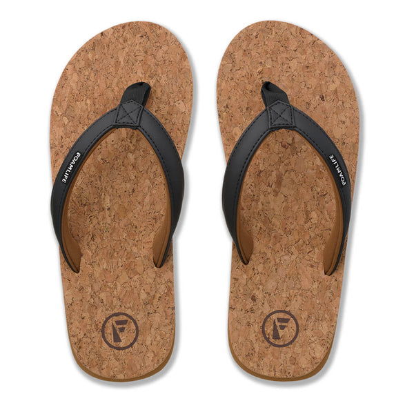 GOLDIE EARTH - WOMENS FLIP FLOPS - LATTE BROWN - Foamlife - Married to the Sea Surf Shop