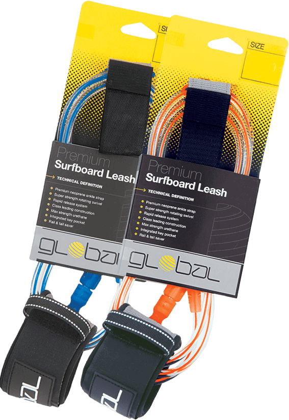 Global - Surfboard Leash 6ft - Global - Married to the Sea Surf Shop