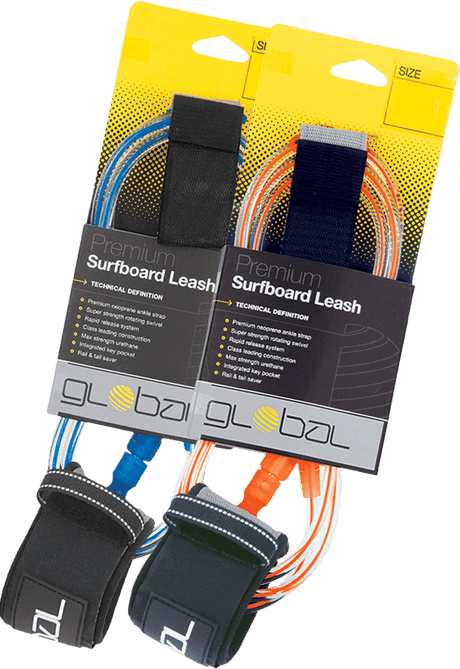 Global - Surfboard Leash 8ft - Global - Married to the Sea Surf Shop