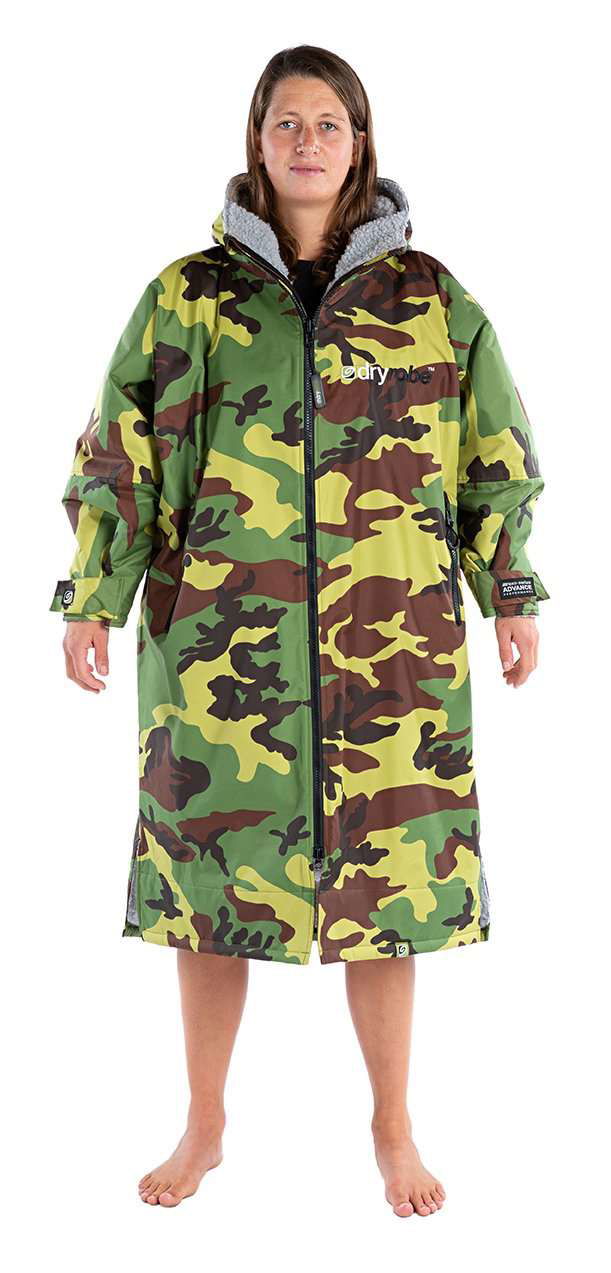 Dryrobe Advance - Camo/Grey | Long Sleeve -  - Married to the Sea Surf Shop - 