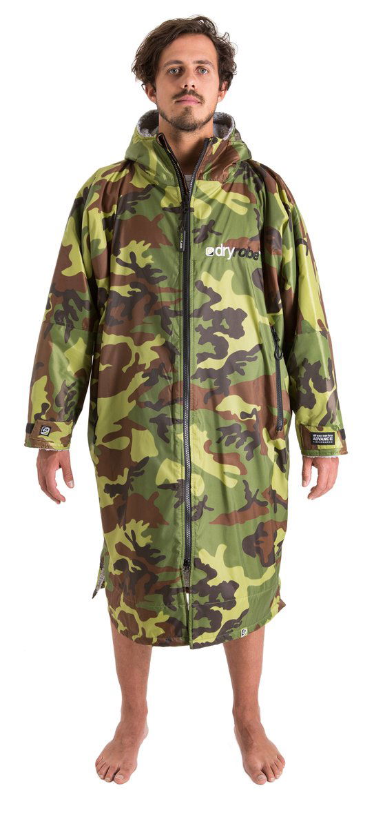 Dryrobe Advance - Camo/Grey | Long Sleeve -  - Married to the Sea Surf Shop - 