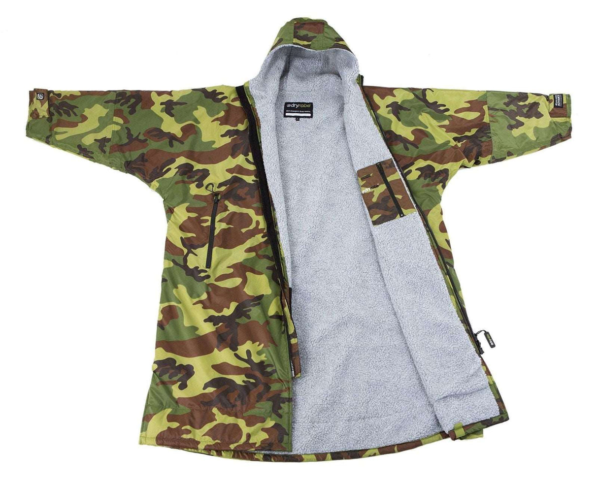 Dryrobe Advance - Camo/Grey | Long Sleeve -  - Married to the Sea Surf Shop - 