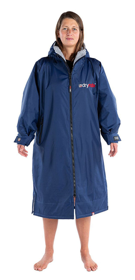 Dryrobe Advance - Navy/Grey | Long Sleeve -  - Married to the Sea Surf Shop - 