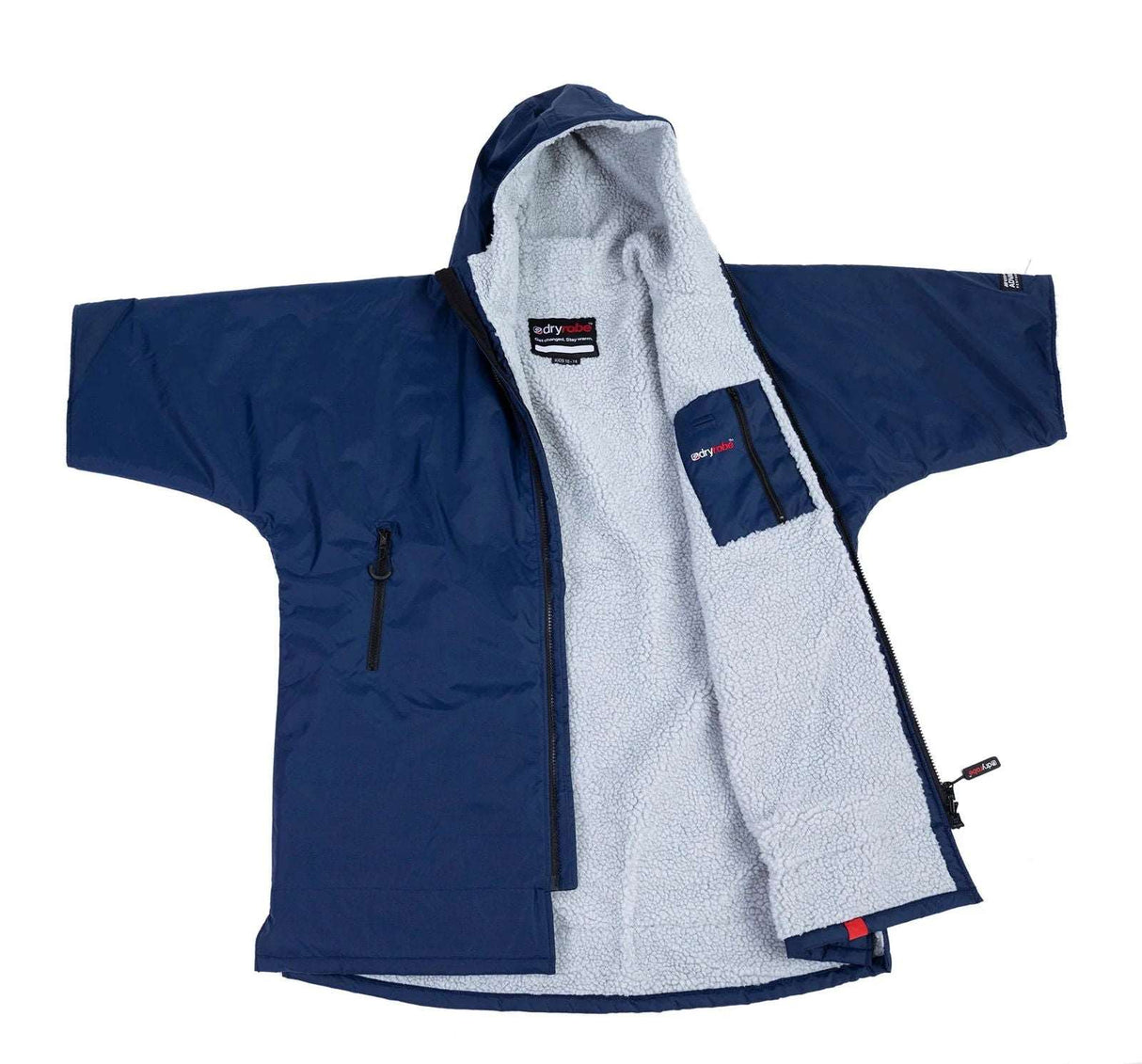 Dryrobe Kids - Navy/Grey | Short Sleeve -  - Married to the Sea Surf Shop - 