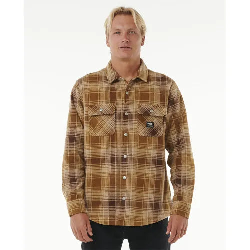 Rip Curl- Fun Times Polar Fleece Shirt | Chocolate