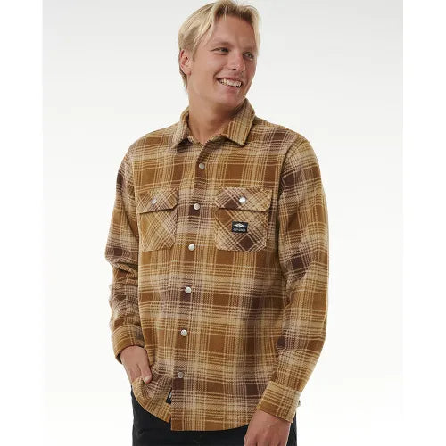 Rip Curl- Fun Times Polar Fleece Shirt | Chocolate