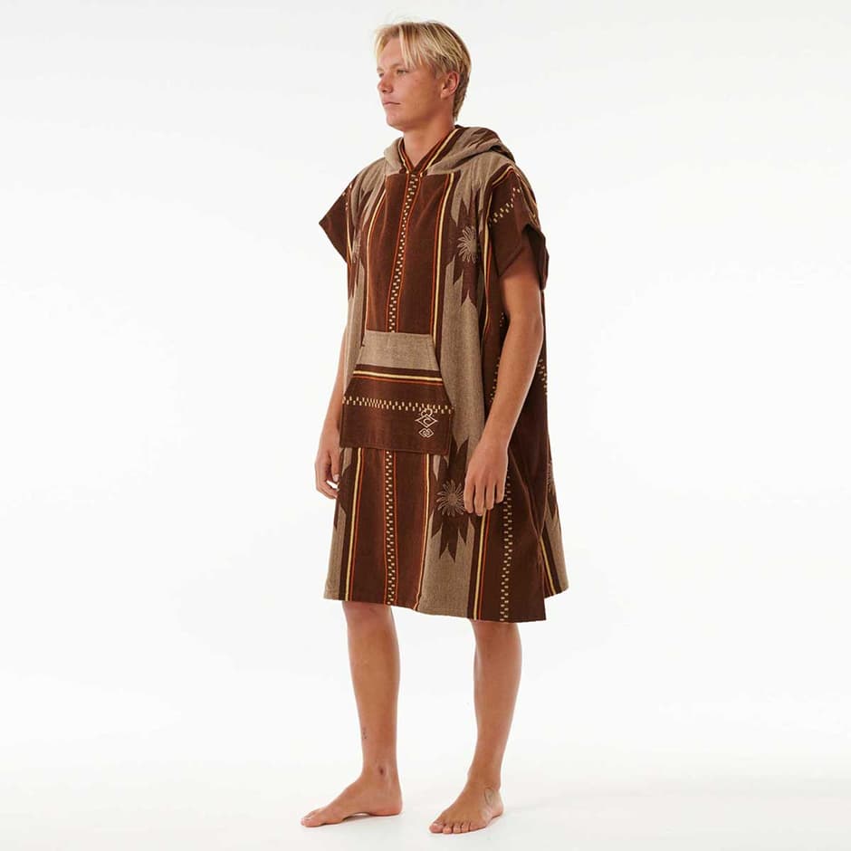 Rip Curl - Searchers Hooded Towel Poncho | Chocolate