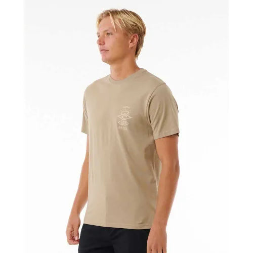 Rip Curl - Search Icon T-Shirt | Sand Dune