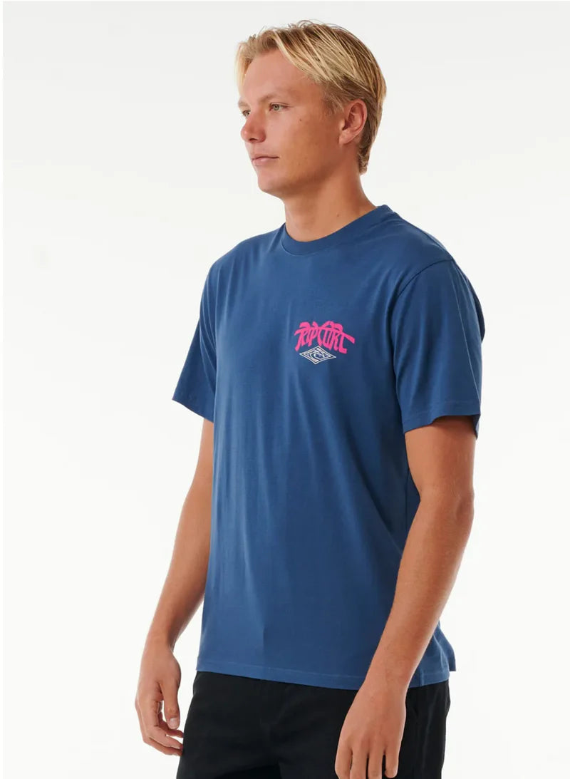 Rip Curl - Shred Til Dead Tee | Navy