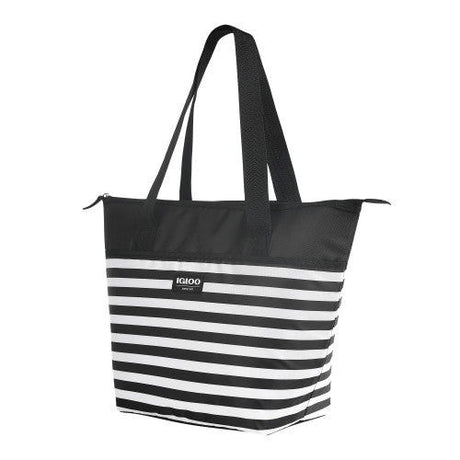 Igloo Essentials Tote - B&W Stripes Large -  - Married to the Sea Surf Shop - 