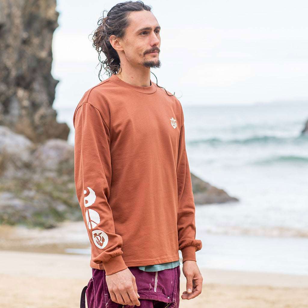 Karma Long-Sleeve T-Shirt | Clay -  - Married to the Sea Surf Shop - 